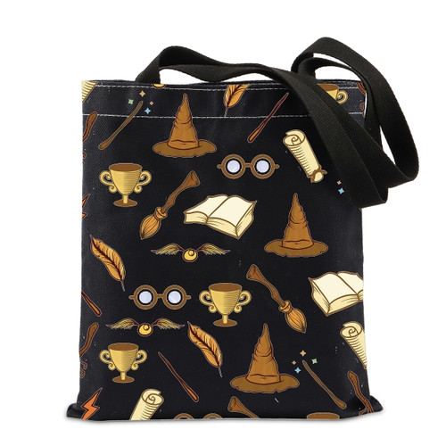 Fantasy Novels Inspired Gift Book Lover Gift Wizard Castle Gift Magic School Wizards School Tote Bag (HP Book Tote) Fantasy Novels Inspired Gift Book Lover Gift Wizard Castle Gift Magic School Wizards School Tote Bag (HP Book Tote)