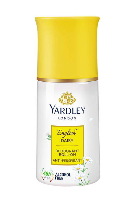 Yardley English Daisy by Yardley London Deodorant Roll-On Alcohol Free 1.7 oz Women
