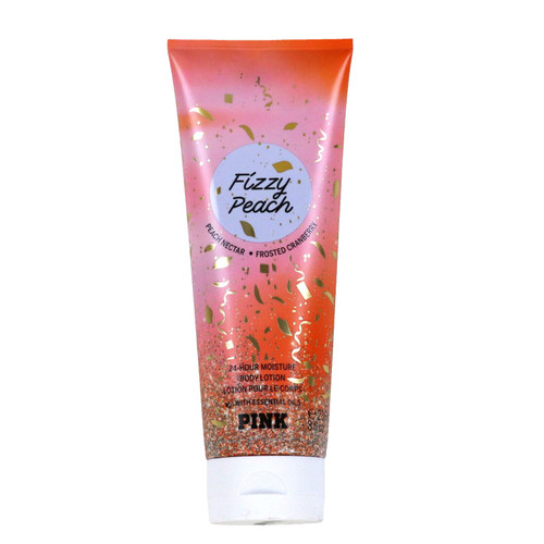 Victoria's Secret Pink Fragrance Body Lotion 8 Fl Oz (Fizzy Peach)