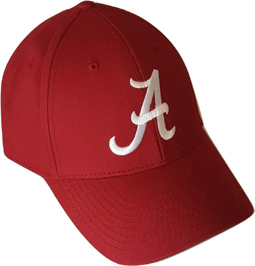 MVP Alabama Crimson Tide Logo Crimson Red Curved Bill Adjustable Hat