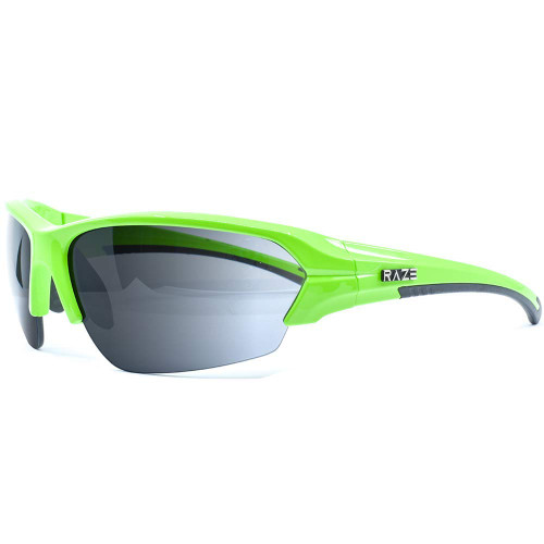 Raze Eyewear X-Drive Golf Sport Riding Sunglasses (Neon Green, Smoke) Raze Eyewear X-Drive Golf Sport Riding Sunglasses (Neon Green, Smoke)