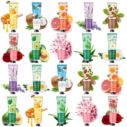 20 Pack Hand Cream Gift Set-Scented Hand Lotion for Dry Cracked Hands,Hand Moisturizing Cream Body Moisturizer Hydration Mini Hand Lotion Travel Size Bulk Christmas Gifts Stocking Stuffers for Women 20 Pack Hand Cream Gift Set-Scented Hand Lotion for Dry Cracked Hands,Hand Moisturizing Cream Body Moisturizer Hydration Mini Hand Lotion Travel Size Bulk Christmas Gifts Stocking Stuffers for Women