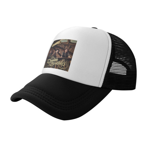 Lanecherbert The Doobie Rock Brothers Cap Mesh Baseball Hat Snap Back Hat Sports Cap for Men and Women Lanecherbert The Doobie Rock Brothers Cap Mesh Baseball Hat Snap Back Hat Sports Cap for Men and Women