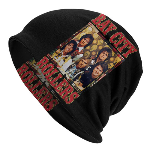 JamesSBoyins Bay City Rock Rollers Band Knit Hat Beanie Cap Fashion Knitted Hat for Men and Women Black JamesSBoyins Bay City Rock Rollers Band Knit Hat Beanie Cap Fashion Knitted Hat for Men and Women Black