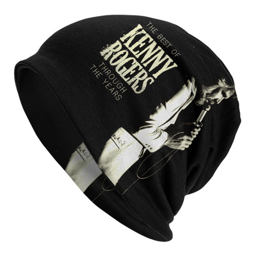 WINCCOR Kenny Singer Rogers Knit Hat Beanie Cap Fashion Knitted Hat for Men and Women Black WINCCOR Kenny Singer Rogers Knit Hat Beanie Cap Fashion Knitted Hat for Men and Women Black