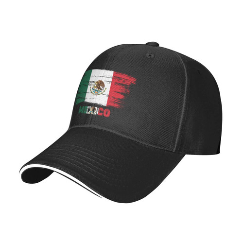 Mexican Mexico Flag Baseball Cap,Trucker Hat for Men & Woman Dad Cap Adjustable Black Mexican Mexico Flag Baseball Cap,Trucker Hat for Men & Woman Dad Cap Adjustable Black