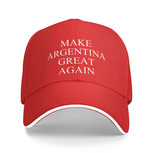 Ositerpz Make Argentina Great Again Hat for Men Dad Hat Cool Caps Red
