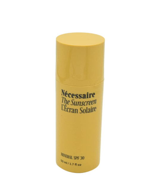 Necessaire The Sunscreen - 100% Mineral, Broad Spectrum SPF 30 with 20% Non-Nano Zinc, Hyaluronic Acid and Niacinamide Necessaire The Sunscreen - 100% Mineral, Broad Spectrum SPF 30 with 20% Non-Nano Zinc, Hyaluronic Acid and Niacinamide