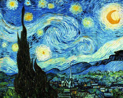 Diamond Painting Kits for Adults, Big Size 16"x20" Extra Large 5D Full Drill Diamond Mosaic Paintings DIY, Van Gogh's Starry Night Series Paintings for Home Wall Decor (The Starry Night)