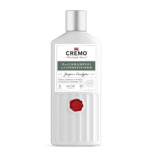 Banana Boat CREMO 2-in-1 Shampoo & Conditioner, with Juniper & Eucalyptus Scent, 16 Fl Oz Banana Boat CREMO 2-in-1 Shampoo & Conditioner, with Juniper & Eucalyptus Scent, 16 Fl Oz