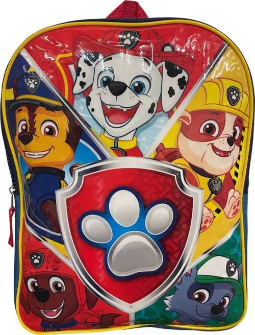 Fast Forward Paw Patrol 15" School Backpack (Blue-Red) Fast Forward Paw Patrol 15" School Backpack (Blue-Red)