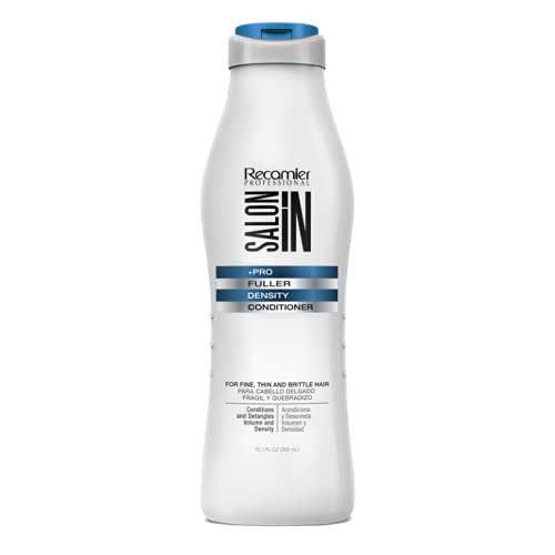 Fuller Density +Pro Salon In Recamier Professional For Fine, Thin and Brittle Hair Salt Free Thickening Feeling | SalonIn Cabello Delgado o Graso Sensacion de Engrosamiento (Conditioner 10.1oz-300ml) Fuller Density +Pro Salon In Recamier Professional For Fine, Thin and Brittle Hair Salt Free Thickening Feeling | SalonIn Cabello Delgado o Graso Sensacion de Engrosamiento (Conditioner 10.1oz-300ml)