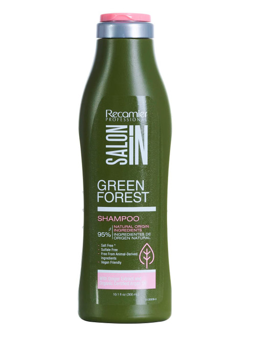 RECAMIER Green Forest Moisturizing Natural Hair Conditioner Shampoo Hidratante 10.1 OZ RECAMIER Green Forest Moisturizing Natural Hair Conditioner Shampoo Hidratante 10.1 OZ