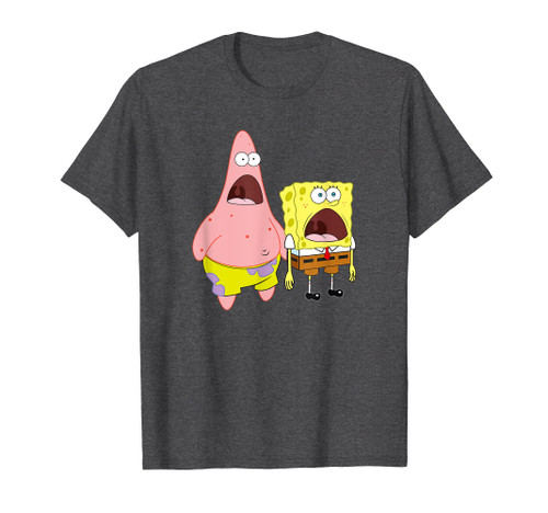 Mademark x SpongeBob SquarePants - Patrick & SpongeBob - Wide Eyed Surprise T-Shirt
