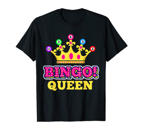Bingo Queen Bingo Player T-Shirt