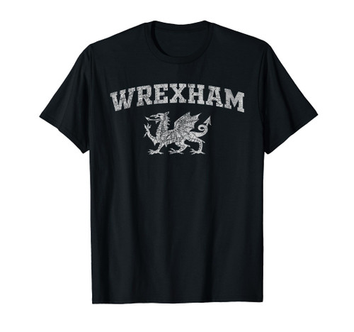 Wrexham Wales Retro Vintage T-Shirt