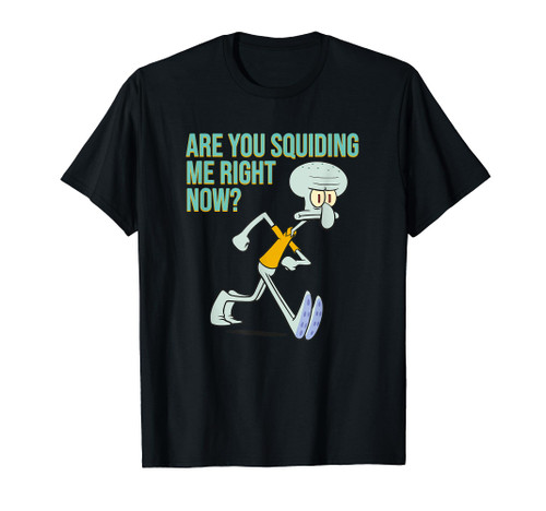 Mademark x SpongeBob SquarePants - Squidward Tentacles - Are You Squiding Me Right Now! T-Shirt