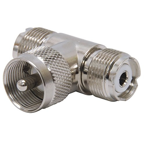 TruckSpec TSM-359"T" Coax Connector (PL-259 to SO-239)