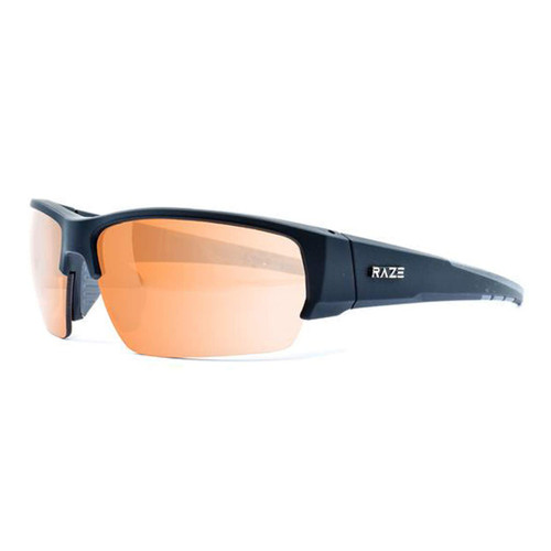 Raze Eyewear B-Raze Golf Sport & Motorcycle Riding Sunglasses Black Frame w/Amber Lenses (Black) Raze Eyewear B-Raze Golf Sport & Motorcycle Riding Sunglasses Black Frame w/Amber Lenses (Black)