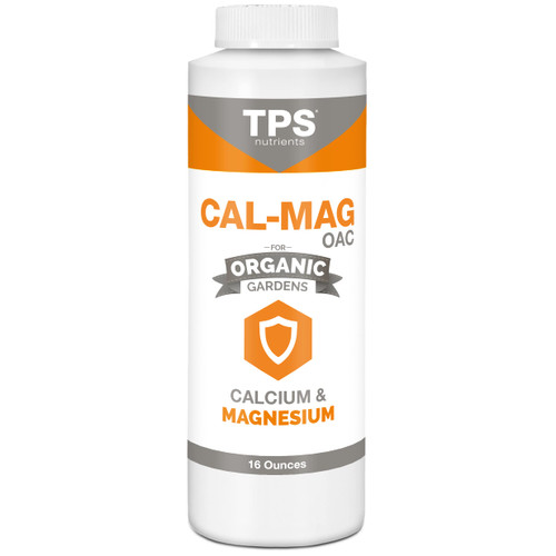 Organic Cal-Mag OAC Plant Nutrient and Supplement, Plus Iron and Micronutrients by TPS Nutrients, 1 Pint (16 oz) Organic Cal-Mag OAC Plant Nutrient and Supplement, Plus Iron and Micronutrients by TPS Nutrients, 1 Pint (16 oz)