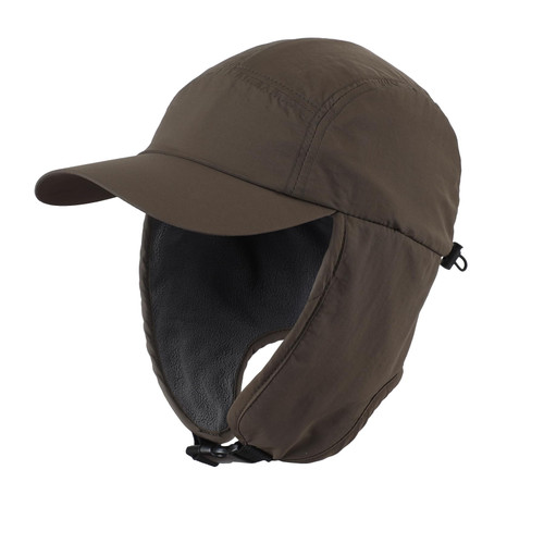 Home Prefer Mens Winter Hat with Brim Fleece Earflaps Hat Baseball Trapper Hat Army Green Home Prefer Mens Winter Hat with Brim Fleece Earflaps Hat Baseball Trapper Hat Army Green