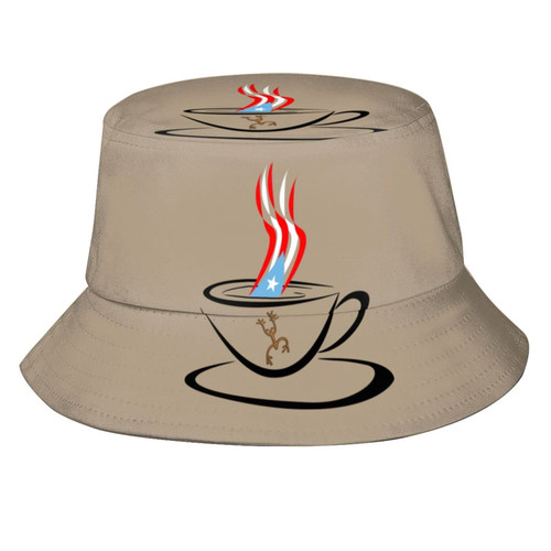 Puerto Rico Flag Bucket Hat Packable Puerto Rico Sun Hat Outdoor Fisherman Cap for Men Women