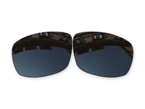 Vonxyz Lenses Replacement for Electric Mudslinger Sunglass - Stealth Black Polarized