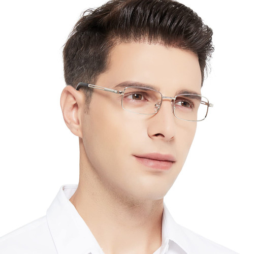 OCCI CHIARI 2.25 Reading Glasses Mens Blue Light Readers(1.0 1.25 1.5 1.75 2.0 2.25 2.5 2.75 3.0 3.5 4.0)