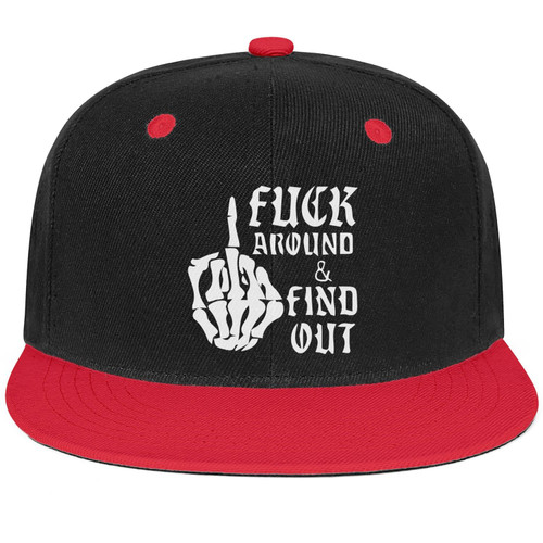 Fuck Around and Find Out Hat Fuck Around and Find Out Cap Red Mesh Baseball Cap Trucker Hat