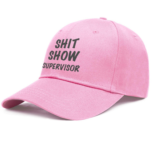 Shit Show Supervisor Hat Shit Show Supervisor Cap Pink Baseball Cap Trucker Hat Shit Show Supervisor Hat Shit Show Supervisor Cap Pink Baseball Cap Trucker Hat