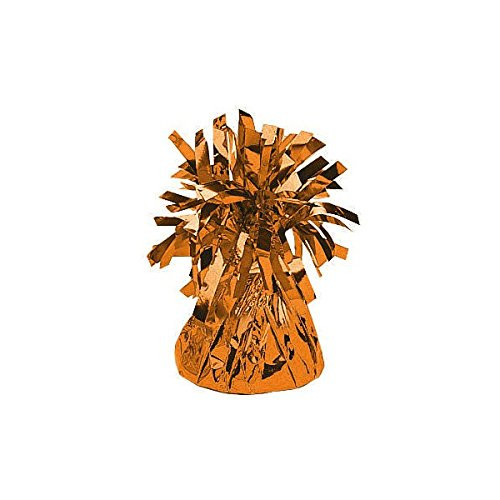 Amscan 112725.05 Foil Balloon Weight, 6 oz, Orange