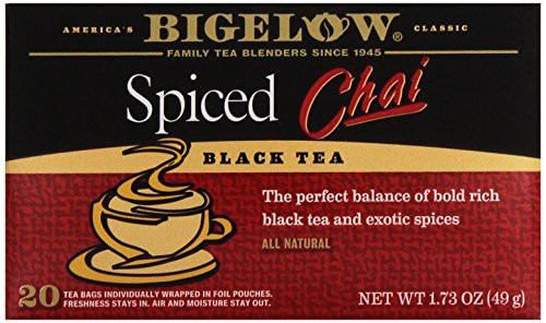 Bigelow Tea Spiced Chai Tea, 20 ct