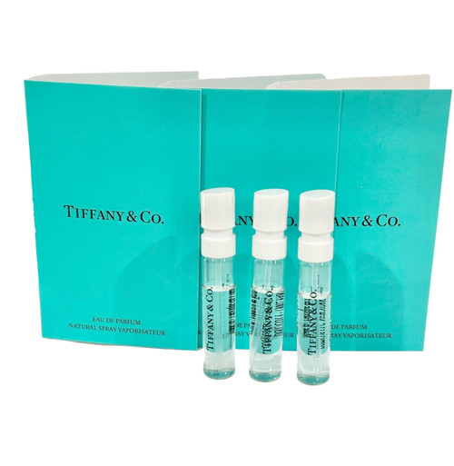 Tiffany & Co. Sample Perfume WOMEN EDP Spray 1.2 ml / 0.04 oz - set of 3