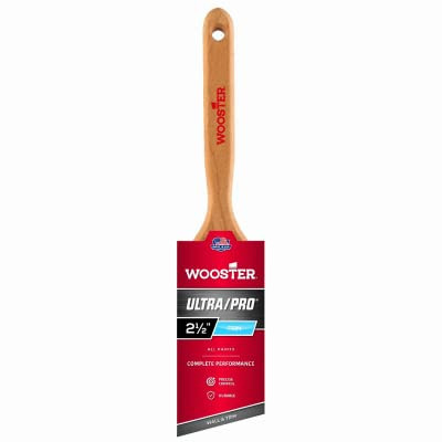 Wooster Ultra Pro 2 1/2 in. W Angle Nylon Polyester Paint Brush