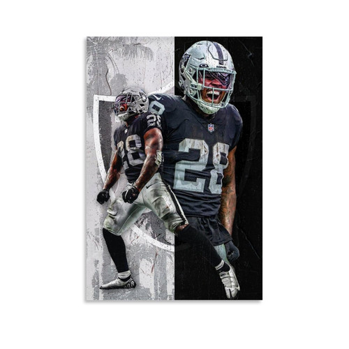 EyewEb Josh Jacobs Wall Poster Decorative Painting Canvas Wall Art Living Rooms Bedroom Painting 12x18inch(30x45cm) EyewEb Josh Jacobs Wall Poster Decorative Painting Canvas Wall Art Living Rooms Bedroom Painting 12x18inch(30x45cm)