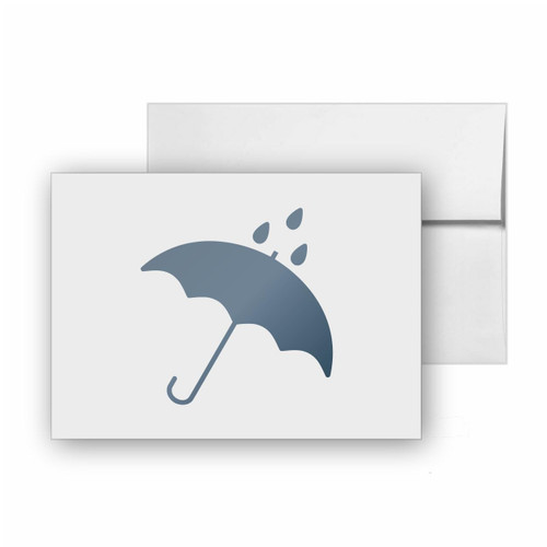 Umbrella Rain Protection Insurance, quality blank cards CC-19475