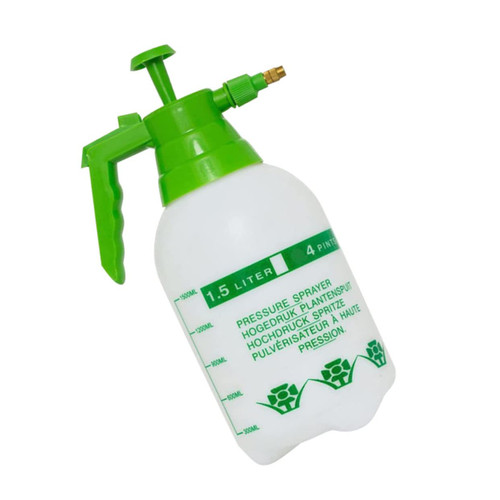 OFFSCH Pneumatic Sprayer Pump Sprayer for Stain Flower Watering Can Garden Pressure Sprayer Manual Garden Sprayer Glass Spray Bottle Plant Hand Small White Watering Bucket Plastic