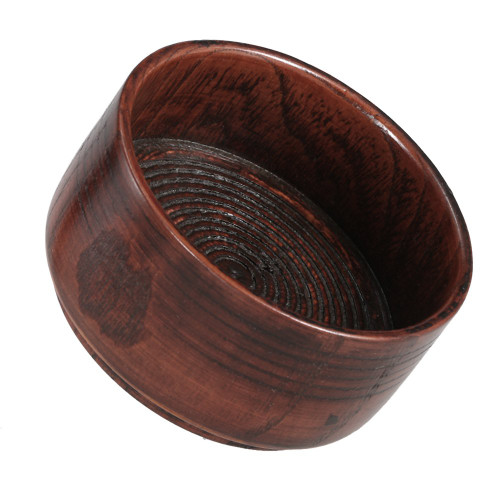 Oeey Wooden Shaving Soap Bowl Shave Cream Cup Cleaning Mug, Portable Travel Male Face Cleaning Soap Bowls for Men Easy to Lather Fits Wet Shaving