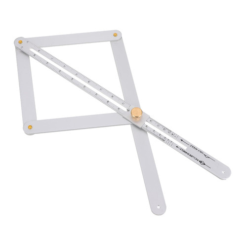 DOITOOL Protractor Bevel Gauge Angle Ruler Angle Measurement Tool Level Measuring Tool Angle Measuring Divider Angle Measuring Equipment Angle Meter Stainless Steel Work Corner Combination