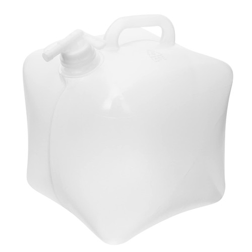 HEALEEP Folding Bucket Foldable Water Bottles Water Carrier Large Water Containers with Spout Foldable Water Canteen Collapsible Wash Basin Camp Kettle Travel Ldpe Outdoor Storage Bucket