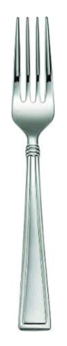 Oneida Butler Everyday Flatware Dinner Forks 18/0 Stainless Steel, Set of 4, Silver