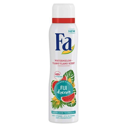 Fa Fiji Dream (Watermelon and Ylang Ylang Scent) Spray Antiperspirant 150 ml