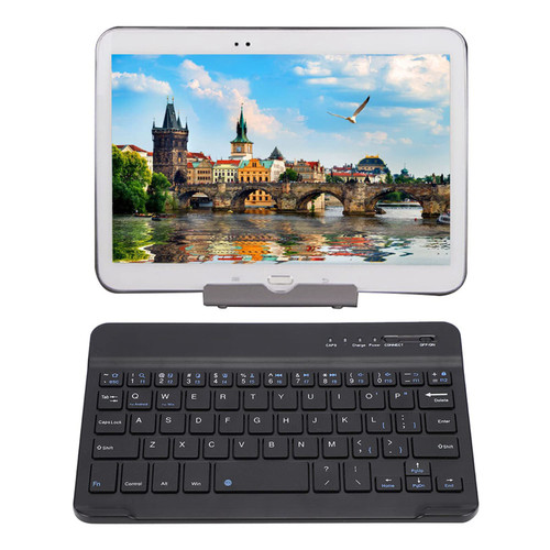 Portable Bluetooth Keyboard for Tablet, Ultra Thin Mini Wireless Keyboard for iPad, Windows, Android, iOS, Smartphone Tablet