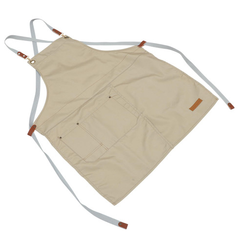 BESTOYARD Canvas Work Apron Bbq Bib Apron Sleeveless Apron Canvas Chef Bib Apron Chef Apron Kitchen Canvas Baking Apron Grilling Apron Kitchen Bib Apron Adjustable Cotton Canvas Neck Strap