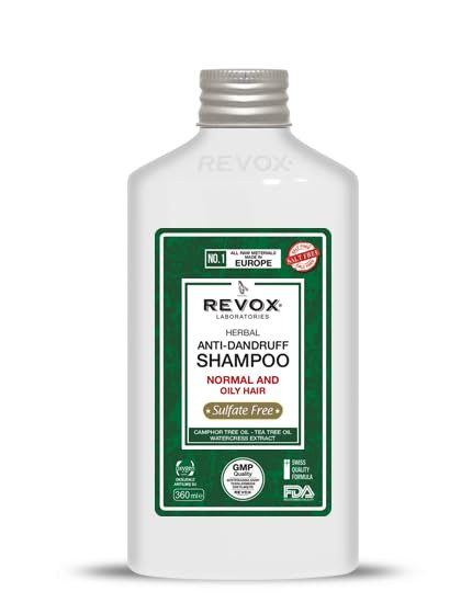 Anti-Dandruff Herbal Shampoo / 360 ml. No salt - No sulfate