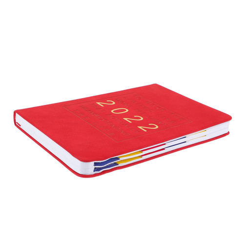 CAXUSD 1pc 2022 Agenda Book Travel Notebook Business Notebook Notepads for Work Business Planner Daily Planner Writing Journal Plan Notepads Desktop Planning Pad Notepads Supply Paper A5