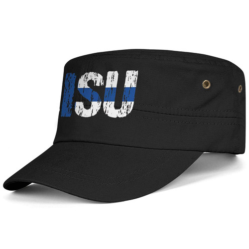 Cadet Army Cap Finland Flag Sisu Finnish Pride Adjustable Baseball Hat Vintage Military Flat Top Cap
