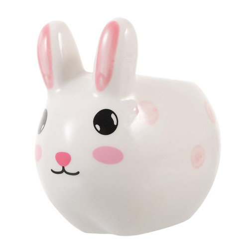 Happyyami 2pcs Succulent Flower Pot Desktop Planter Animal Rabbit Plant Pot Rabbit Flower Pot Ceramic Pots Animal Pot Bunny Statue Ceramic Planter Ceramics Small Potted Plants Indoor