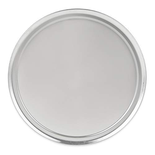 Update International PT-WR20 Aluminum Wide Rim Pizza Pan, 20 in, Polished Aluminum