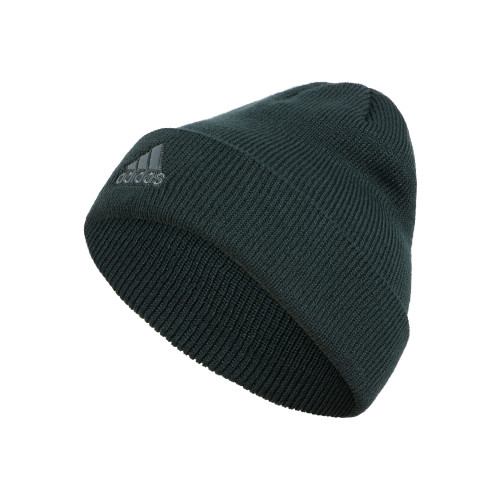 adidas Men's Team Issue Fold Beanie, Shadow Green/Grey, One Size